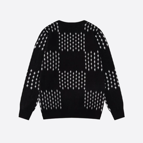 루이비통 더블니트 자카드 스웨터